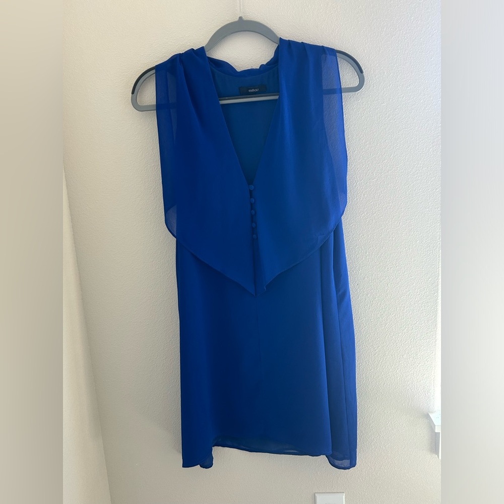 Royal Blue Millai Mini Dress